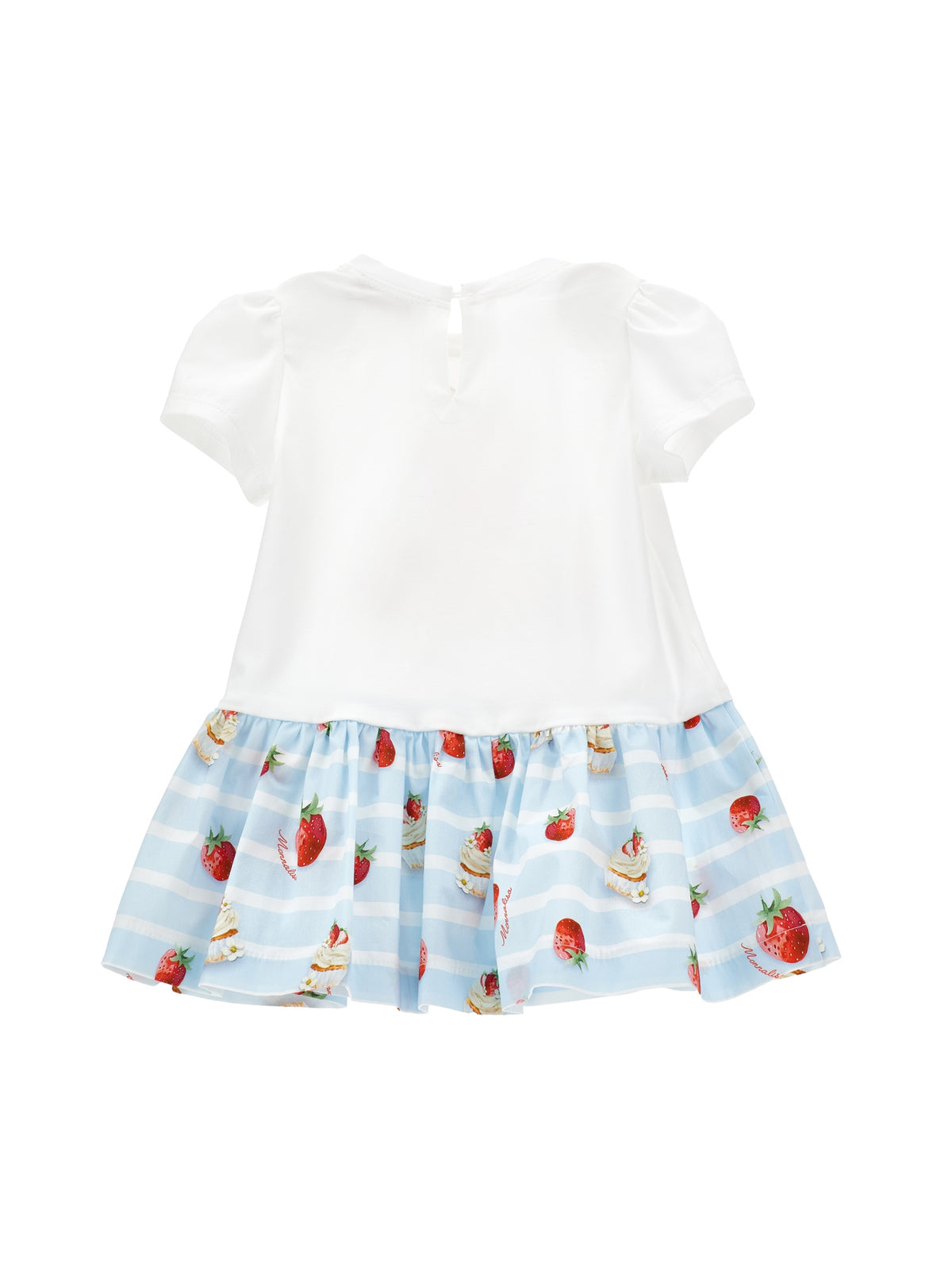 Monnalisa Girls Winnie and Strawberry Print Dress | Casa Childrenswear