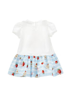Monnalisa Girls Winnie and Strawberry Print Dress | Casa Childrenswear