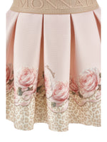 Girls Pink Neoprene Skirt