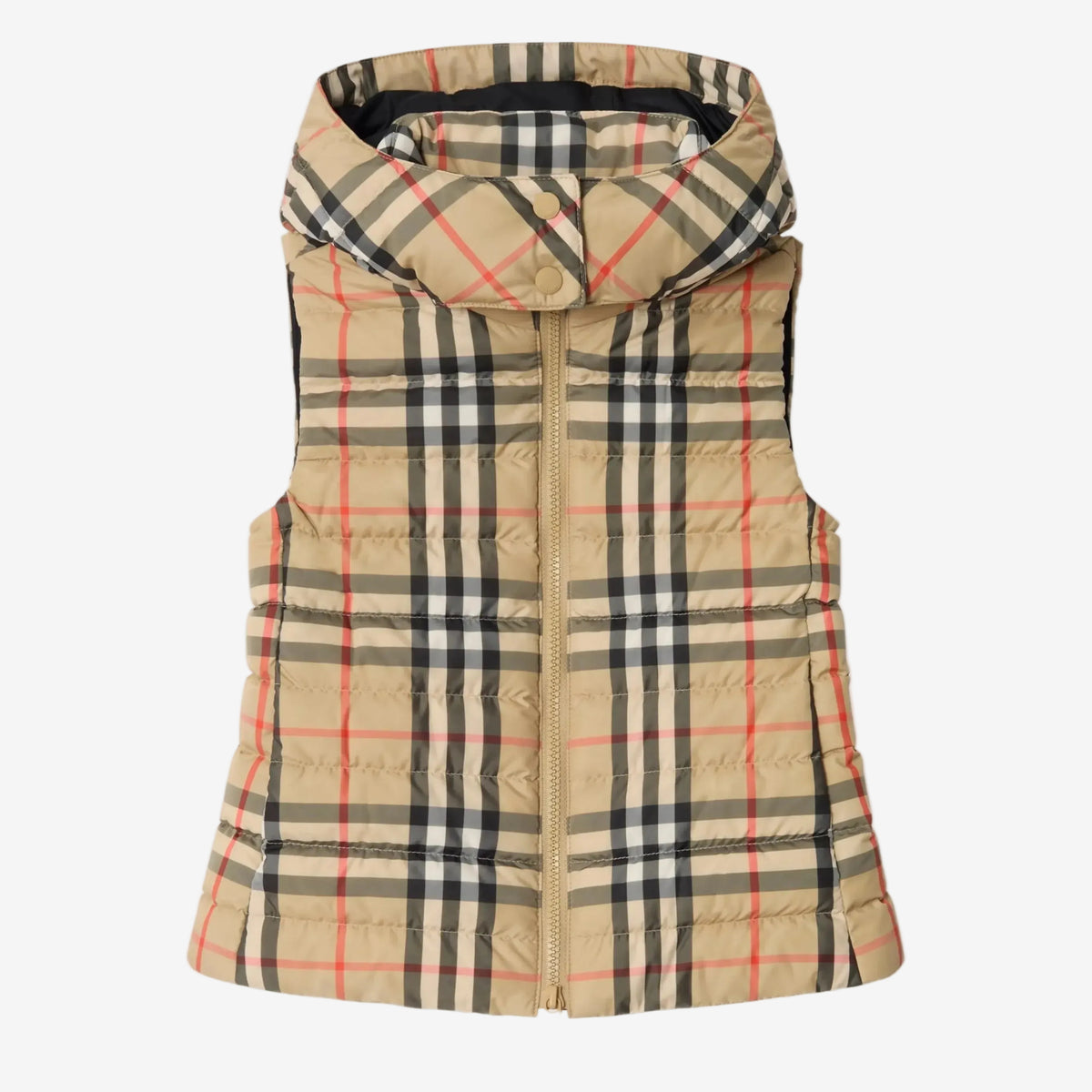 Burberry Girls Check Gilet | Casa Childrenswear