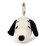 Miffy Snoopy Head Corduroy Cream Keyring - 4.5cm | Casa Childrenswear