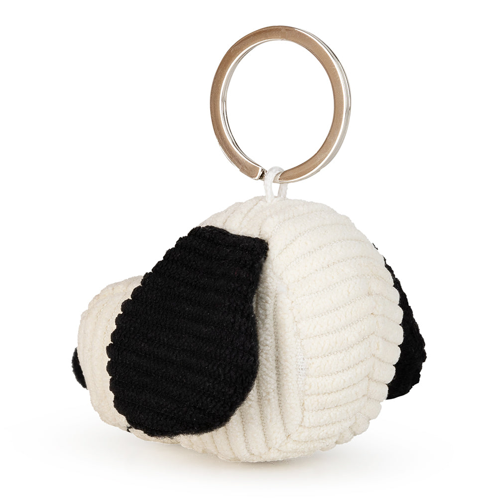 Miffy Snoopy Head Corduroy Cream Keyring - 4.5cm | Casa Childrenswear