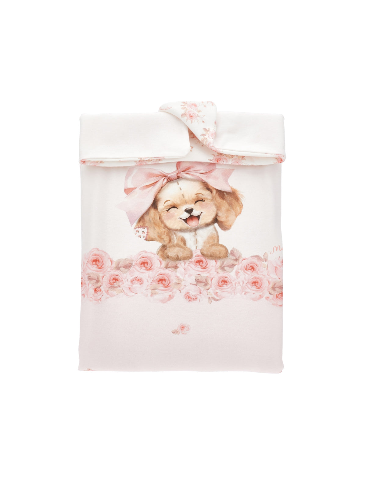 Puppy Print Organic Blanket