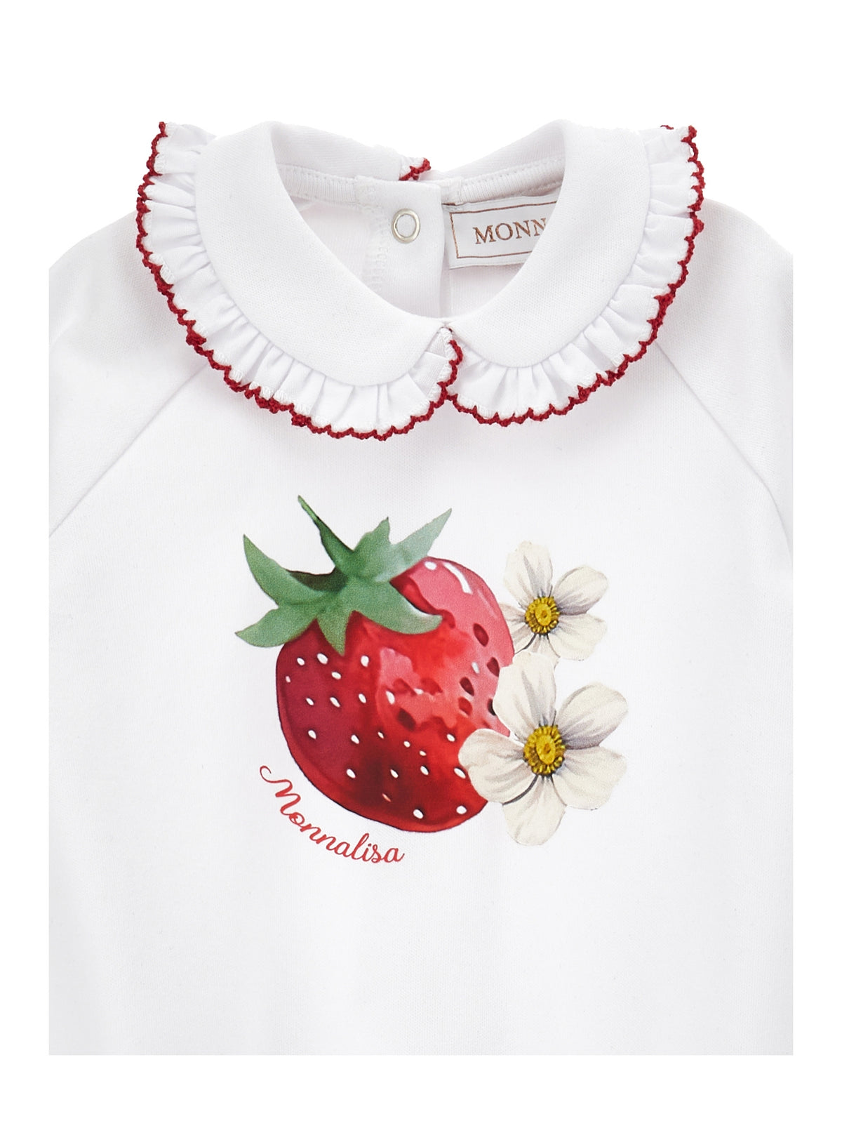 Monnalisa Baby Girls Strawberry Print 3 Piece Set | Casa Childrenswear