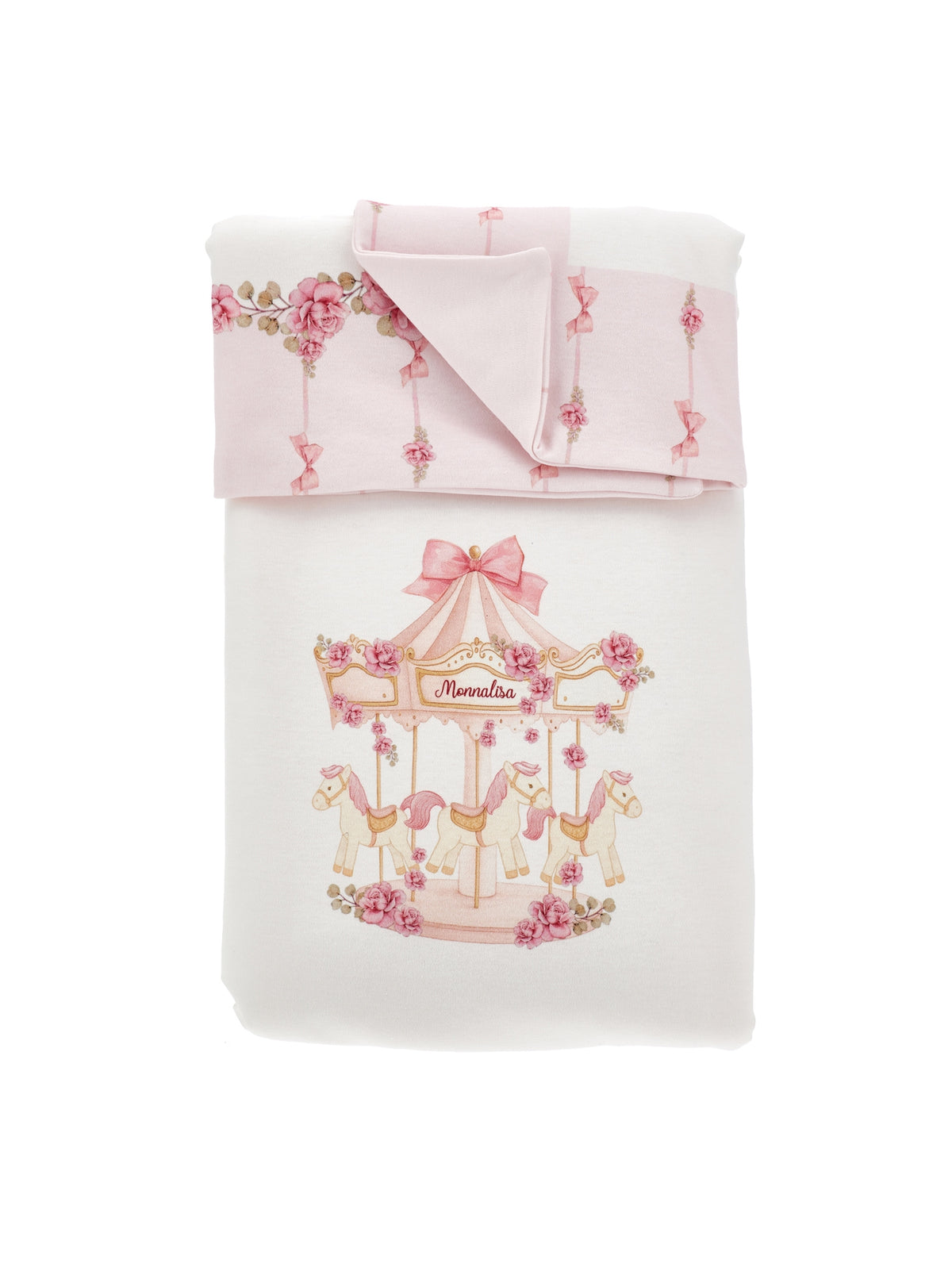 Baby Girls Carousel Blanket