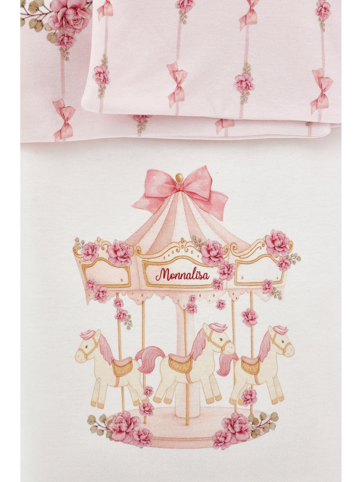 Baby Girls Carousel Blanket