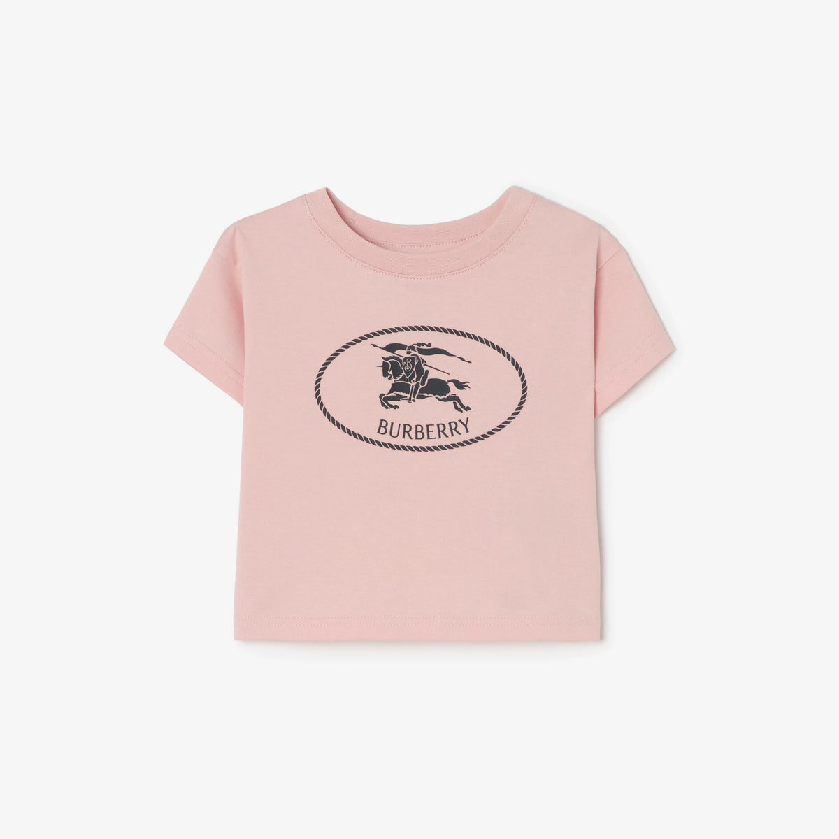 Baby Girls Pink Knight Stamp T-Shirt