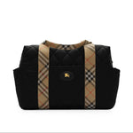 Black Changing Bag Burberry Straps