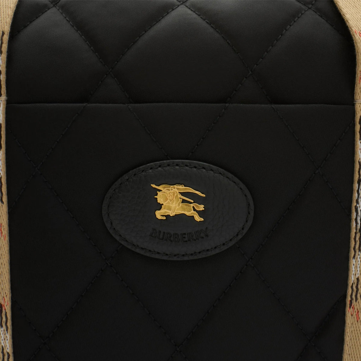 Black Changing Bag Burberry Straps