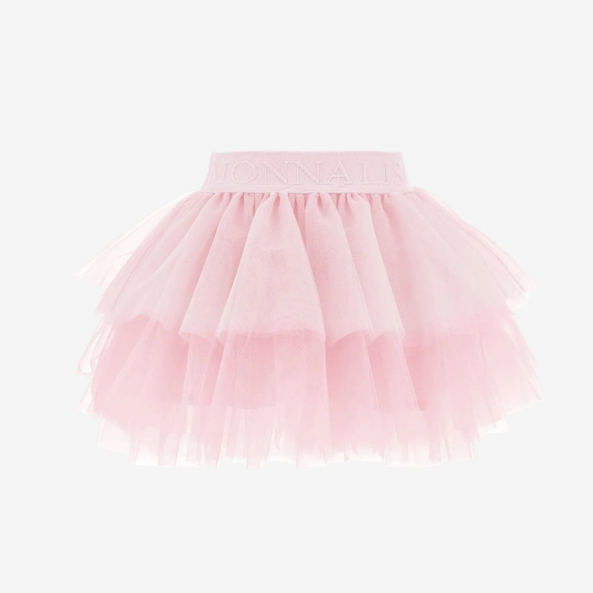 Monnalisa Girls Pink Tulle Skirt | Casa Childrenswear