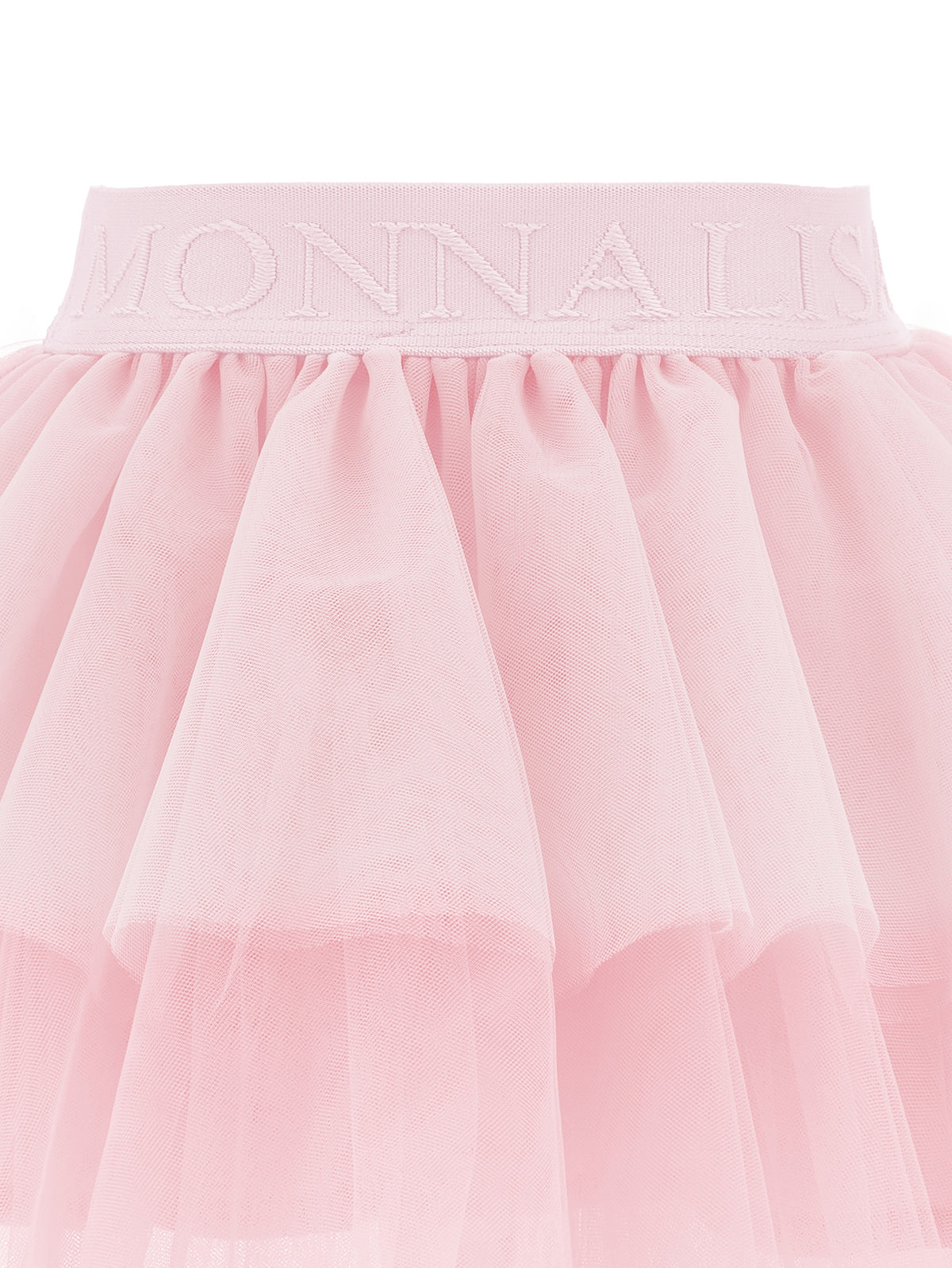 Monnalisa Girls Pink Tulle Skirt | Casa Childrenswear