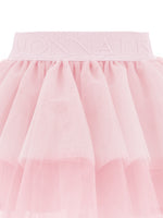 Monnalisa Girls Pink Tulle Skirt | Casa Childrenswear