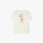 Boys White London Print T-Shirt