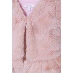 Baby Girls Pink Woven Vest