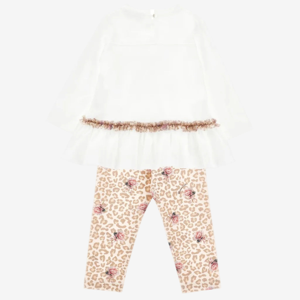 Girls Leopard Print Legging Set