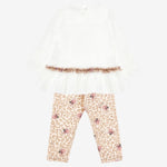 Girls Leopard Print Legging Set