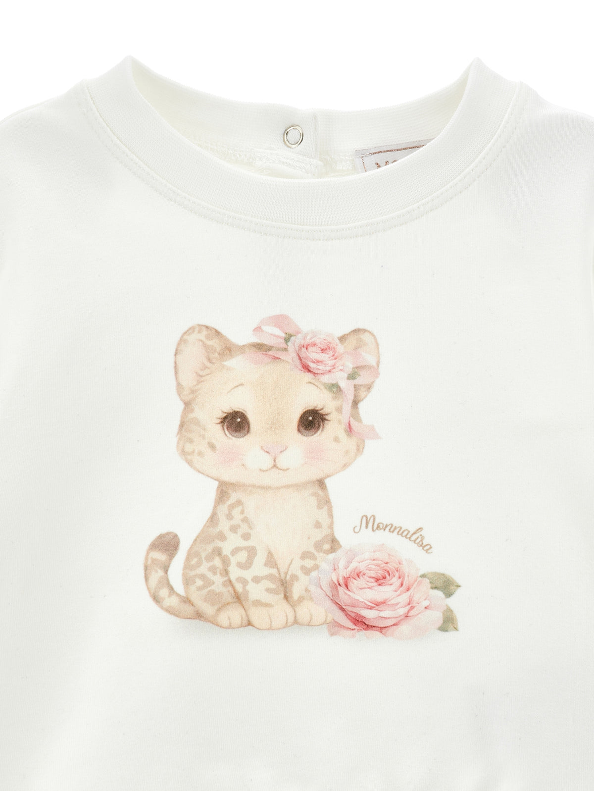 Girls Pink Kitten Tracksuit Set