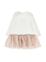 Girls Leopard Print Bow Dress