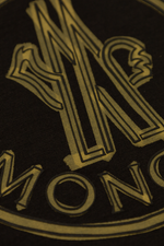 Moncler Enfant Boys Black T-Shirt | Casa Childrenswear