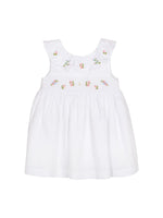 Girl Sleeveless White Dress