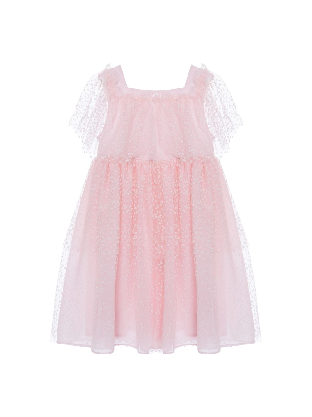 Baby Girl Pink Woven Dress