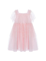 Baby Girl Pink Woven Dress