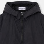 Stone Island Black Parka Jacket | Casa Childrenswear
