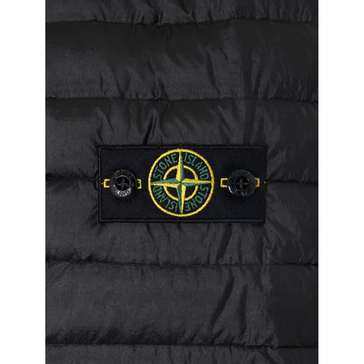 Stone Island Boys Black Padded Jacket | Casa Childrenswear