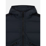 Stone Island Boys Navy Compass Short Parka | Casa Childrenswear