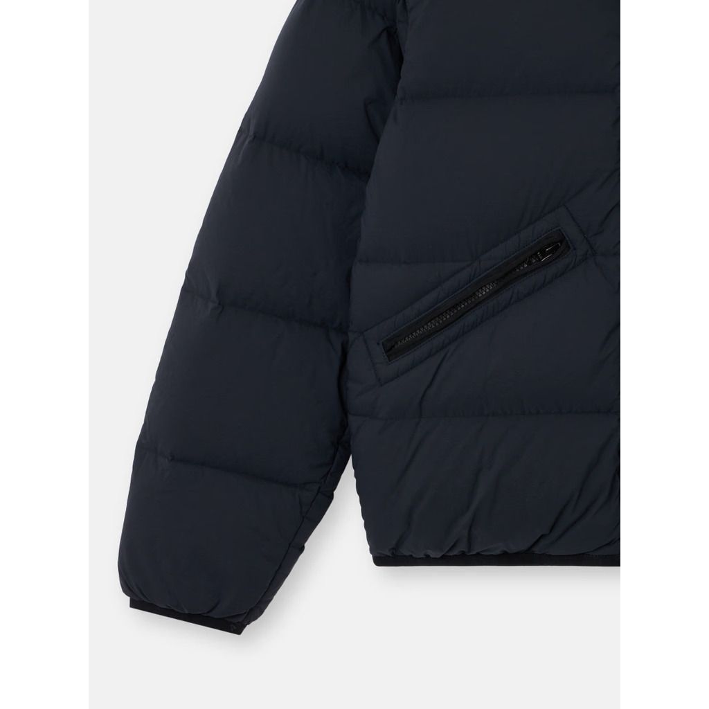 Stone Island Boys Navy Compass Short Parka | Casa Childrenswear