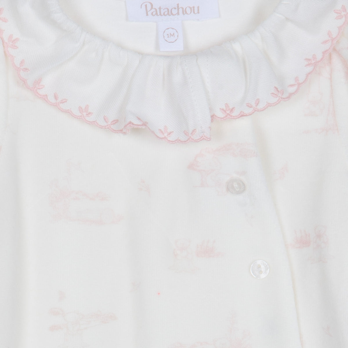 Tree Print Knit Babygrow