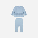 Light Blue Tricot Set
