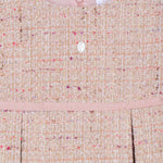 Pink Knit Dress and Blouse