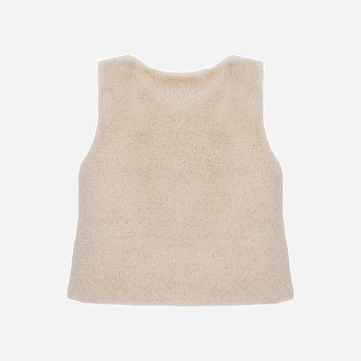 Patachou Beige Woven Vest | Casa Childrenswear