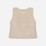 Patachou Beige Woven Vest | Casa Childrenswear