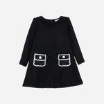 Black Knit Dress