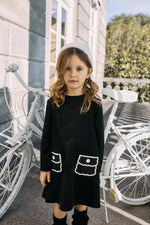 Black Knit Dress