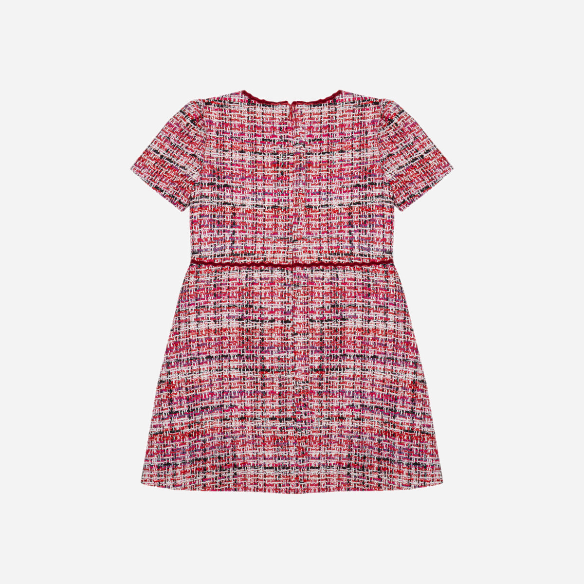 Red Woven Dress