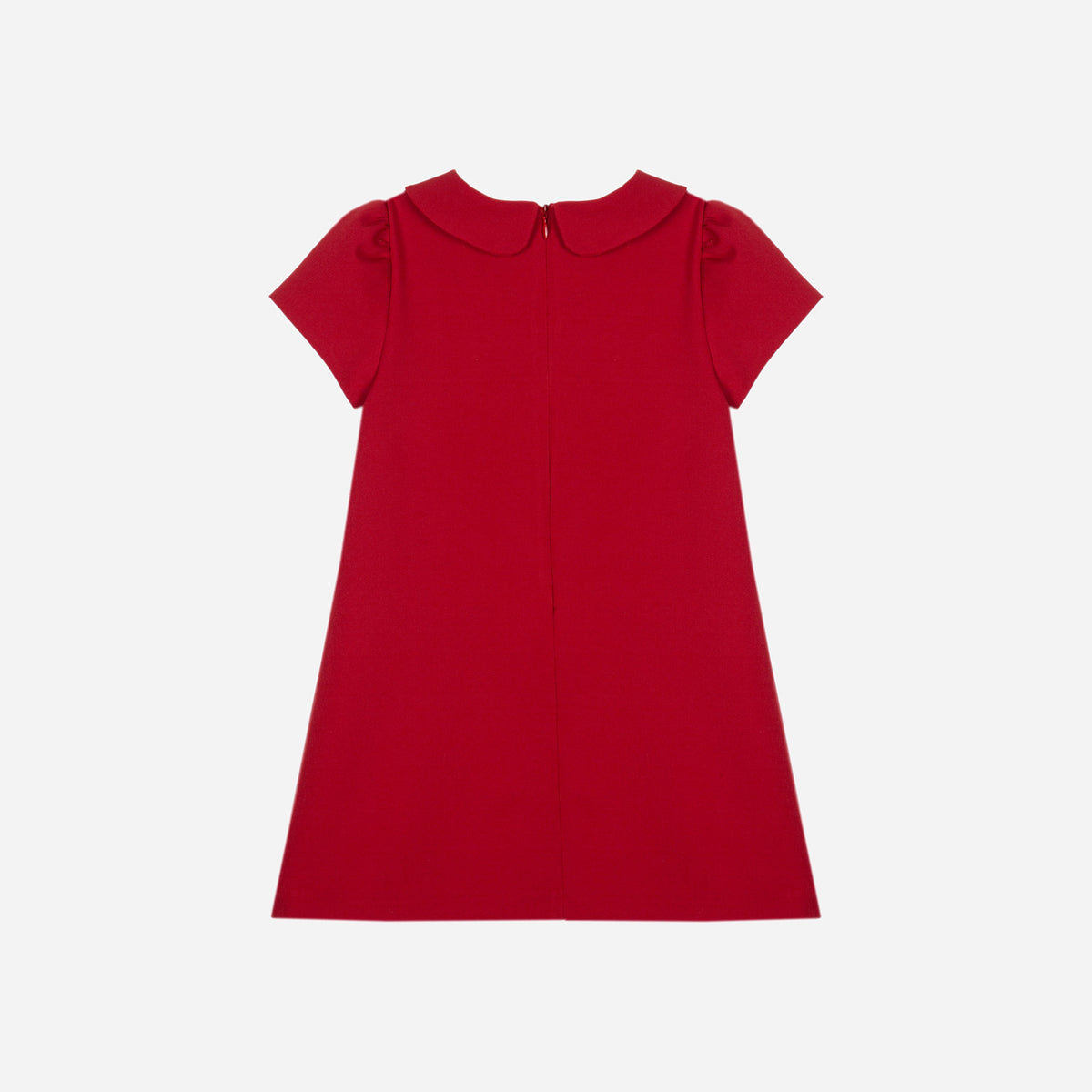 Red Rose Woven Dress