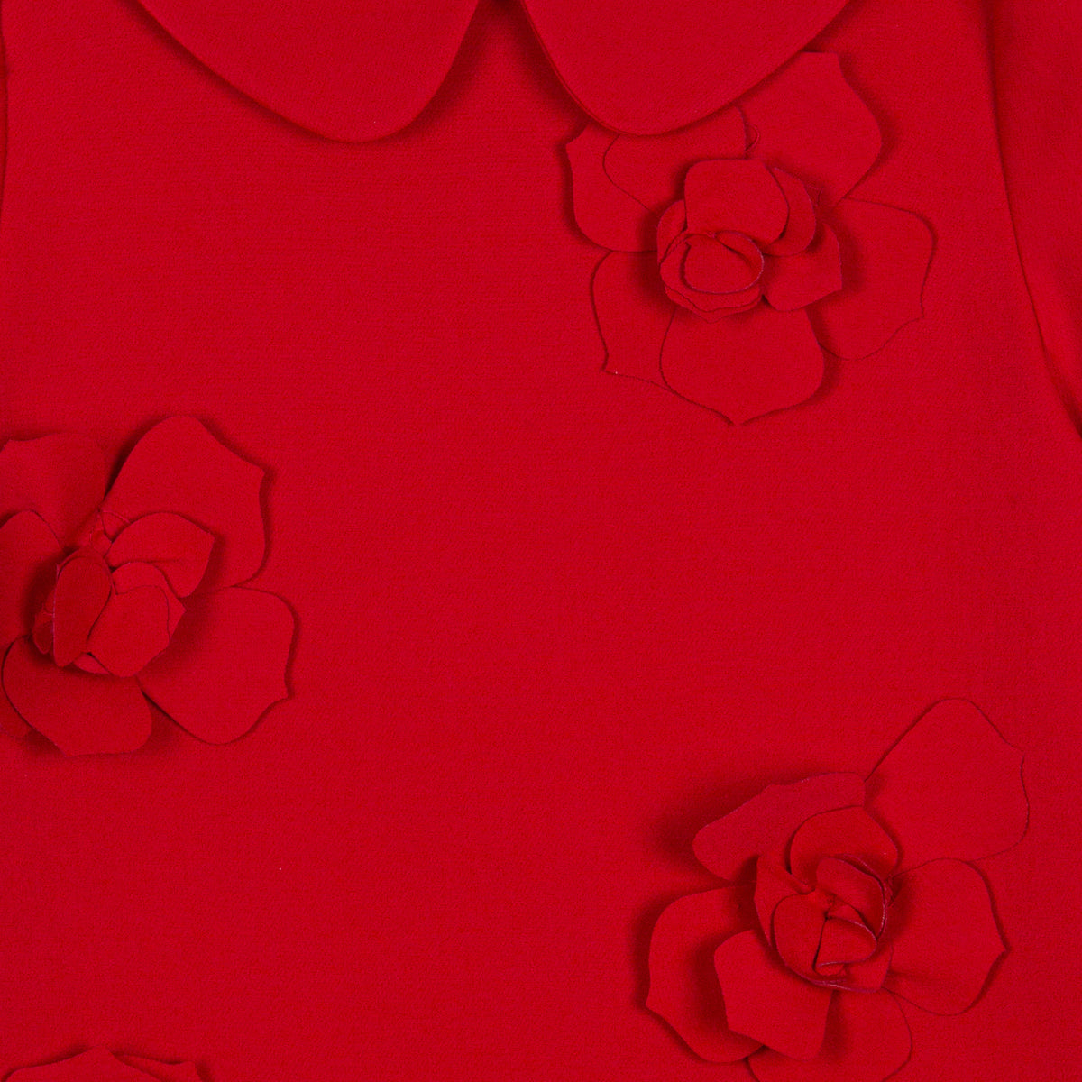 Red Rose Woven Dress