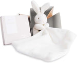 Plush White Bunny Doudou