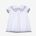 Patachou Baby Girls White Woven Dress | Casa Childrenswear