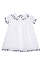 Patachou Baby Girls White Woven Dress | Casa Childrenswear
