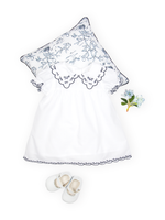 Patachou Baby Girls White Woven Dress | Casa Childrenswear