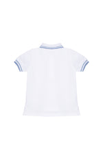 Patachou Baby Boys White Polo | Casa Childrenswear