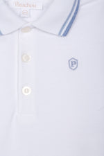 Patachou Baby Boys White Polo | Casa Childrenswear