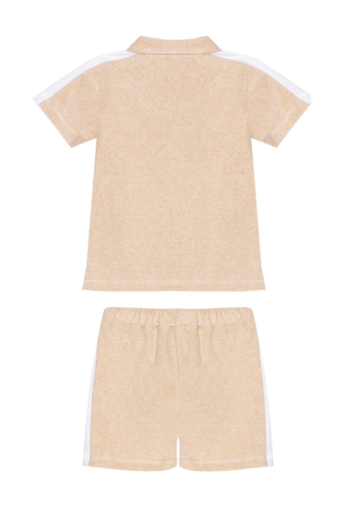 Patachou Baby Boys Beige Short Set | Casa Childrenswear