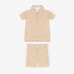 Patachou Baby Boys Beige Short Set | Casa Childrenswear