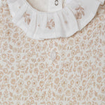 Patachou Baby Girls Beige Set with Floral Print | Casa Childrenswear