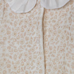 Patachou Baby Girls Beige Babygrow with Floral Print | Casa Childrenswear